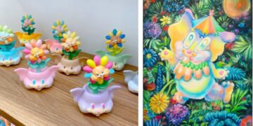 洽公也能很文青！新莊地政 3/9 起舉辦「心中的樂園」藝術展     走進 Vivian Wang 的療癒世界