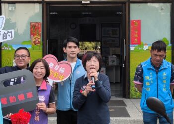 影音/提升村里服務效能   溪州鄉致贈村長公務電動機車