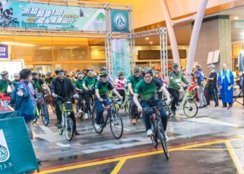 影音/彰基130週年「永續騎跡 130」登場 130公里串聯彰投雲8 分院