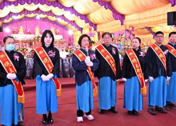 彰化天官賜福陰陽兩利大法會 儒宗三獻祝壽大典祈願眾神護佑