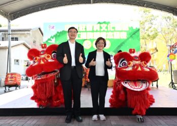 影音/中興莊再現風華  眷村文化園區完工揭牌暨繪本發表