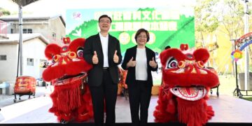 影音/中興莊再現風華  眷村文化園區完工揭牌暨繪本發表