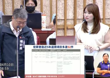 工安悲劇接二連三！　許采蓁揭宏昇營造「累犯」真相 促市府全面停工清查