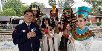 奇美博物館兒童清明連假　臺南推出兌換限量Q版法老貼紙活動