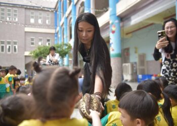 花蓮市幼歡慶兒童節　沙西米與鱷鄰居驚喜現身