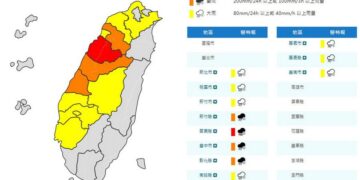 影音/0404鋒面影響 氣象署發出大雷雨訊息及豪雨特報