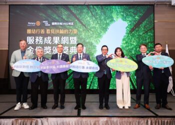 捐款金額累計突破新台幣四億元大關    國際扶輪3482地區以頂尖科技力 展現全方位服務計畫成果