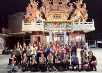 林園大寮區議員李雨庭陪社區媽媽們　勁歌熱舞「顧身體、搏感情」