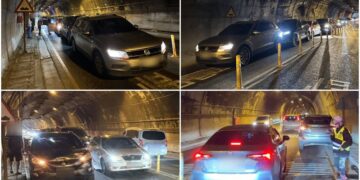 影音/清明連假首日蘇花連環車禍 5車在新澳隧道追撞釀回堵