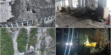 影音/巨石重創蘇花大清水明隧道 雖連夜搶通但採24小時監看警戒通行