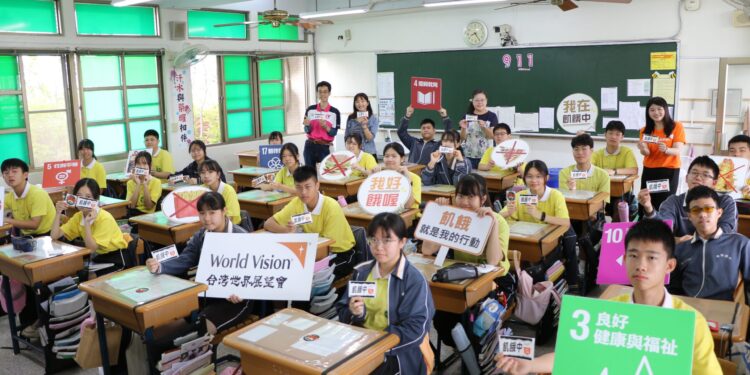 展望會攜手南榮國中響應世界地球日　以飢餓體驗培養學生「地球力」