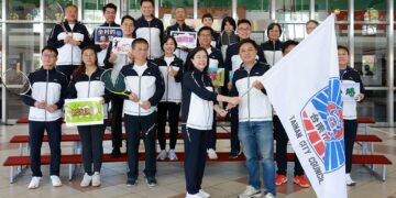 全國議長盃網球賽屏東開打　邱莉莉議長授旗挑戰四連霸