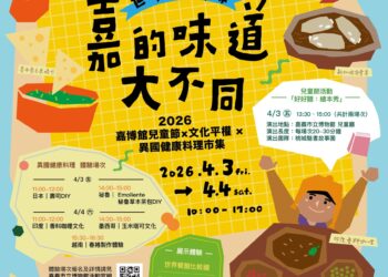 從嘉義出發吃遍世界　「嘉的味道大不同！世界的餐桌」兒童節連假登場