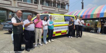 大寮林園區議員李雨庭勤走基層今適逢玄天上帝聖誕  不忘祈福國泰民安