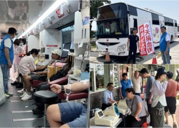 結合環保與公益!全電捐血車+烤雞 為血庫挹注182袋鮮血