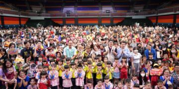 屏東縣114學年度幼兒親子運動會　小小運動員齊聚體育館