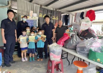 兒童節前夕送愛 枋警攜手民間力量關懷弱勢孩童