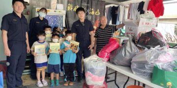 兒童節前夕送愛 枋警攜手民間力量關懷弱勢孩童