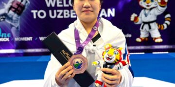 花蓮高工跆拳揚威國際 張紫芸勇奪世青賽銅牌