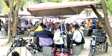 直擊／克服「烤」驗！高雄市傷殘服務協會 45 週年慶 闖關烤肉齊聚花卉農園中心，強力推廣身障支持性就業