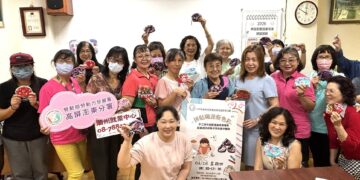 主婦華麗轉身打造客家拼布界精品　潮州就業中辦課邀阿嬌姐分享