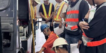 屏縣辦理堆高機訓練移工專班　60人完成參訓提升安全意識