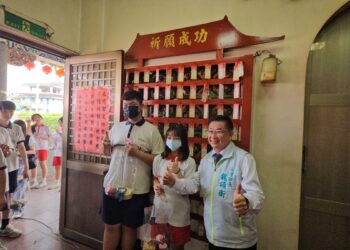 永靖鄉舉辦「考生祈福活動」 全體考生向成功爺誠心祈願