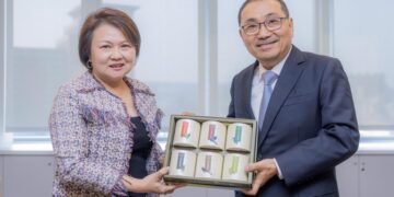 深化亞洲雙強鏈結！新加坡代表符秀麗蒞府拜會     侯友宜期盼開創臺星合作新篇章