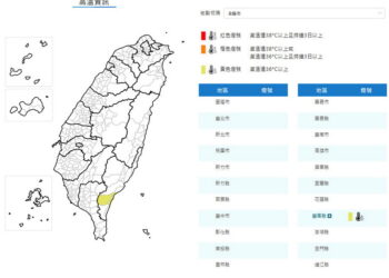 影音/0406鋒面接近 8縣市大雨特報 臺東有焚風高溫