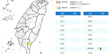 影音/0406鋒面接近 8縣市大雨特報 臺東有焚風高溫