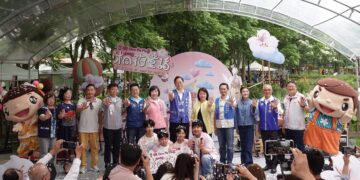 影音/ 賞桐 Give Me Five！2026 桃園桐花祭盛大開幕     主打「兒童版」邀全家桐樂
