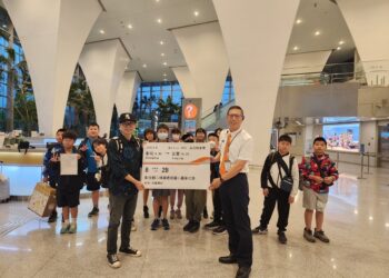 高鐵彰化站送關懷弱勢   香田國小搭高鐵「香甜」圓夢