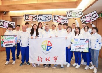 相信自己!新北 87 校代表隊力戰全中運 侯友宜期勉選手突破極限