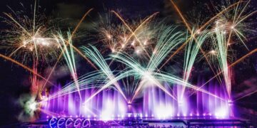 水舞、光雕、電音交織！碧潭 5/1 起化身夜間派對     沉浸式視聽饗宴驚艷新北