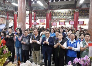 慎終追遠！侯友宜出席大墓公清明大典     感念先烈犧牲奉獻精神