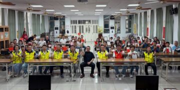 特警闖關嗨翻全場！潮州警友頒獎學金　企業暖心再加碼