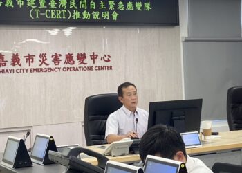 民間企業投身嘉義市T-CERT隊　公私協力共築防災韌性防線