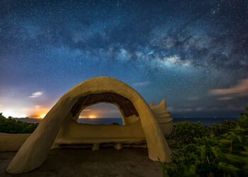 親子觀星趣　墾丁貓鼻頭尋找南十字座