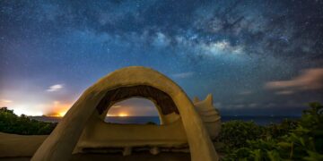 親子觀星趣　墾丁貓鼻頭尋找南十字座