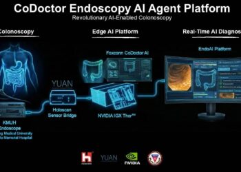 高醫攜手鴻海 發表全球首例 由 NVIDIA IGX Thor 驅動之大腸鏡 AI Agent