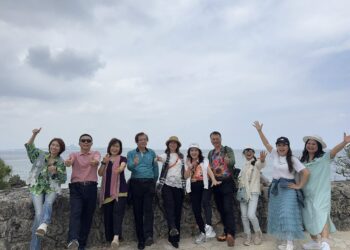 新古典美人藝術旗袍聯誼會會姊　前往日本暢遊沖繩