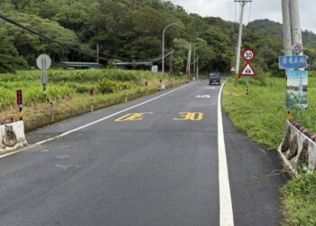 維護部落安寧及交通秩序　恆警於199縣道執行超速取締勤務