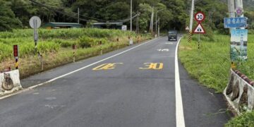 維護部落安寧及交通秩序　恆警於199縣道執行超速取締勤務