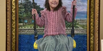 漁港心聲躍然畫布　吳玉琴台中展描繪討海人的希望與堅韌