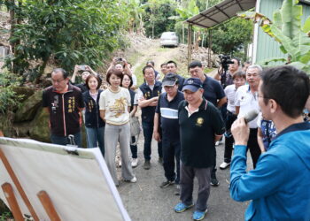 告別 50 年老舊箱涵！許淑華現勘南投基層工程，拓寬竹山農路保障運輸安全