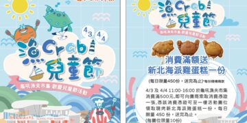 北海岸連假雙重饗宴！富基抽花枝一番賞、龜吼送萬里蟹雞蛋糕     4/3 準時開跑