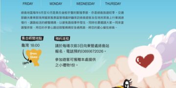 古道療癒、護蟹淨灘   開啟115年綠島最美的山海守護之旅