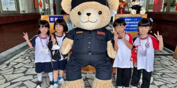 小小警察體驗趣  幼兒樂遊縣警局