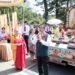 佛光山開山60週年行腳托缽抵台南　黃偉哲感謝為市民祈福、安定人心