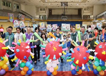 115年臺南市腸病毒防治宣導　黃偉哲帶領師生共同宣誓對抗腸病毒